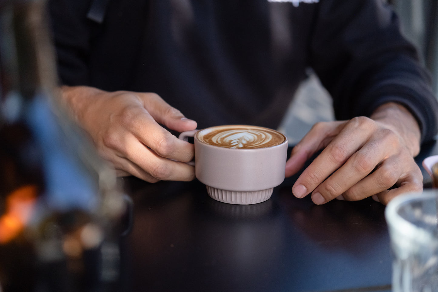 Linea Cappuccino Cup & Saucer · 170ml · Almond · [Set of 6]